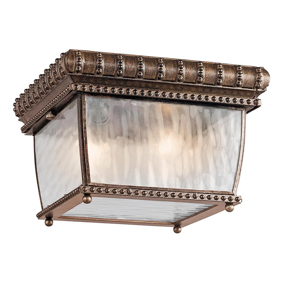 Venetian Rain 2 - flammige Deckenleuchte - Gebürstete Bronze - Elsteadlighting - KL - VENETIAN - F