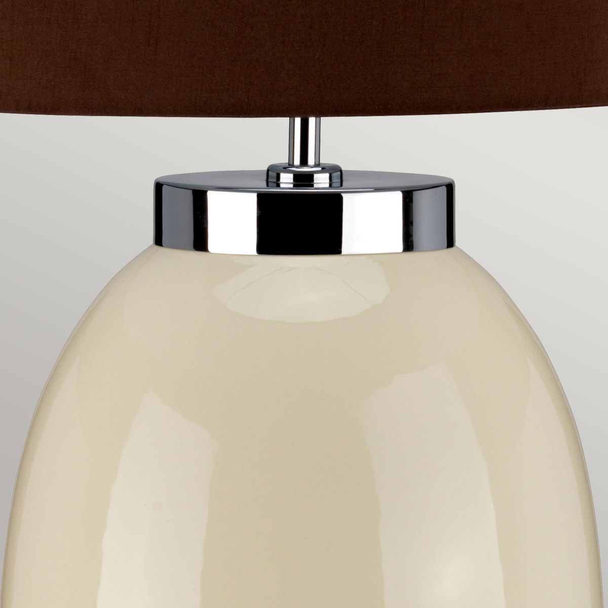Victor Tischlampe, groß, 1 Licht, Creme