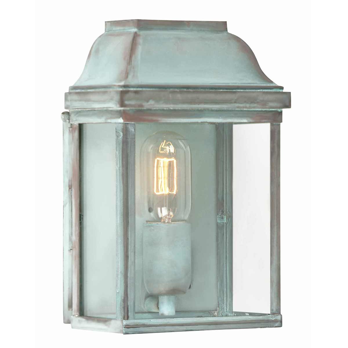 Victoria 1 - flammige Wandlaterne - Grünspan - Elsteadlighting - VICTORIA - VERDI