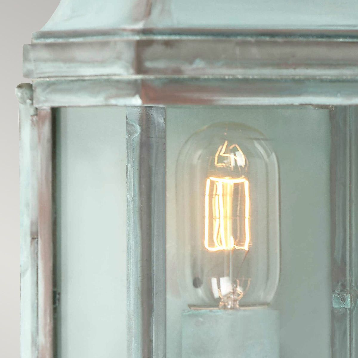 Victoria 1 - flammige Wandlaterne - Grünspan - Elsteadlighting - VICTORIA - VERDI