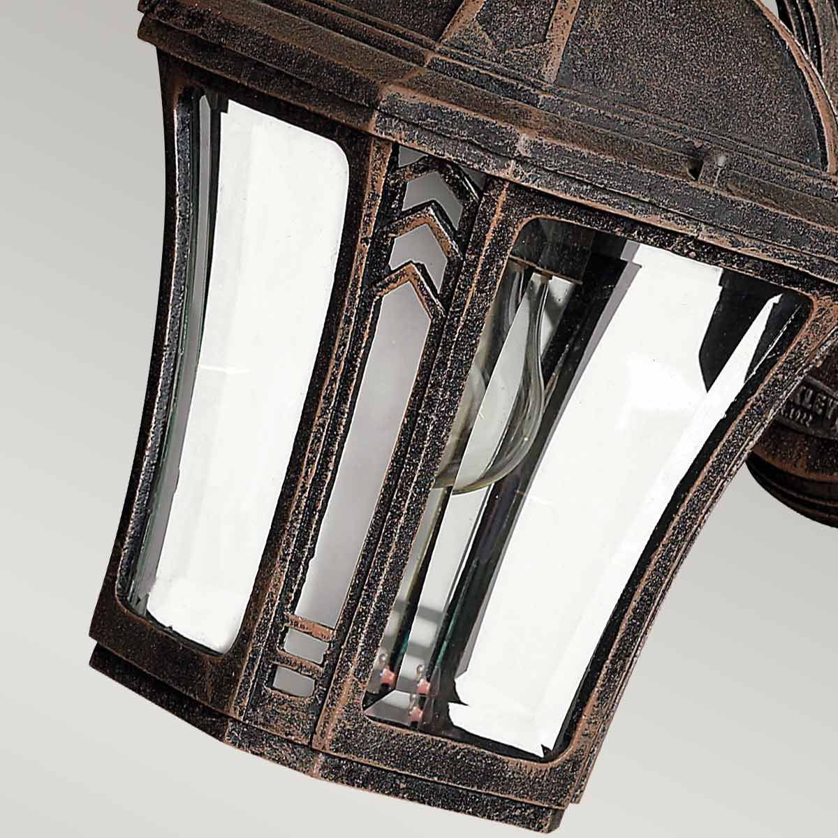 Wabash Kleine Wandlaterne mit 1 Licht - Mokka - Elsteadlighting - HK - WABASH2 - S