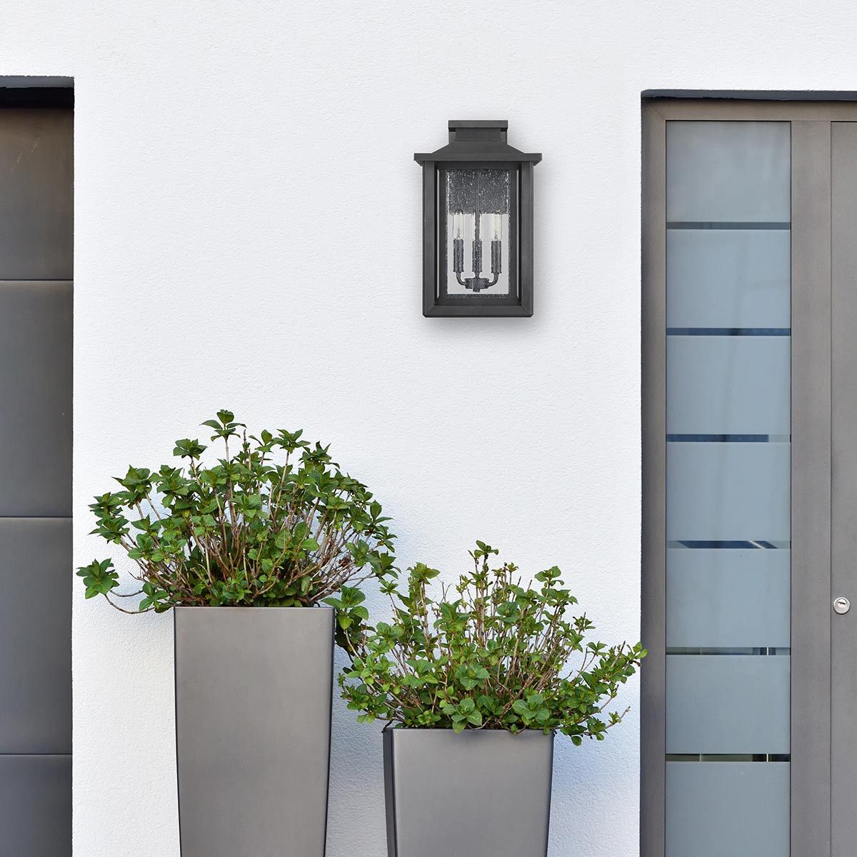 Wakefield 3 Wandlaterne - Groß - Erdschwarz - Elsteadlighting - QZ - WAKEFIELD - L - TBK