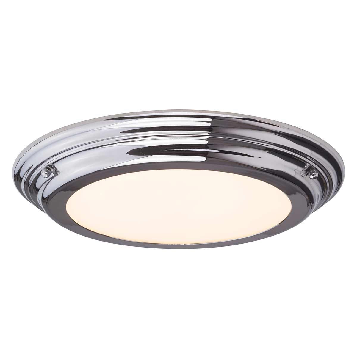 Welland Deckenleuchte, 1 Licht, Chrom poliert