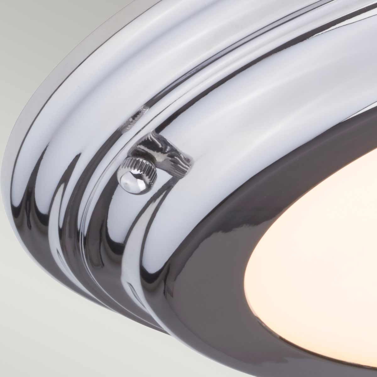Welland Deckenleuchte, 1 Licht, Chrom poliert