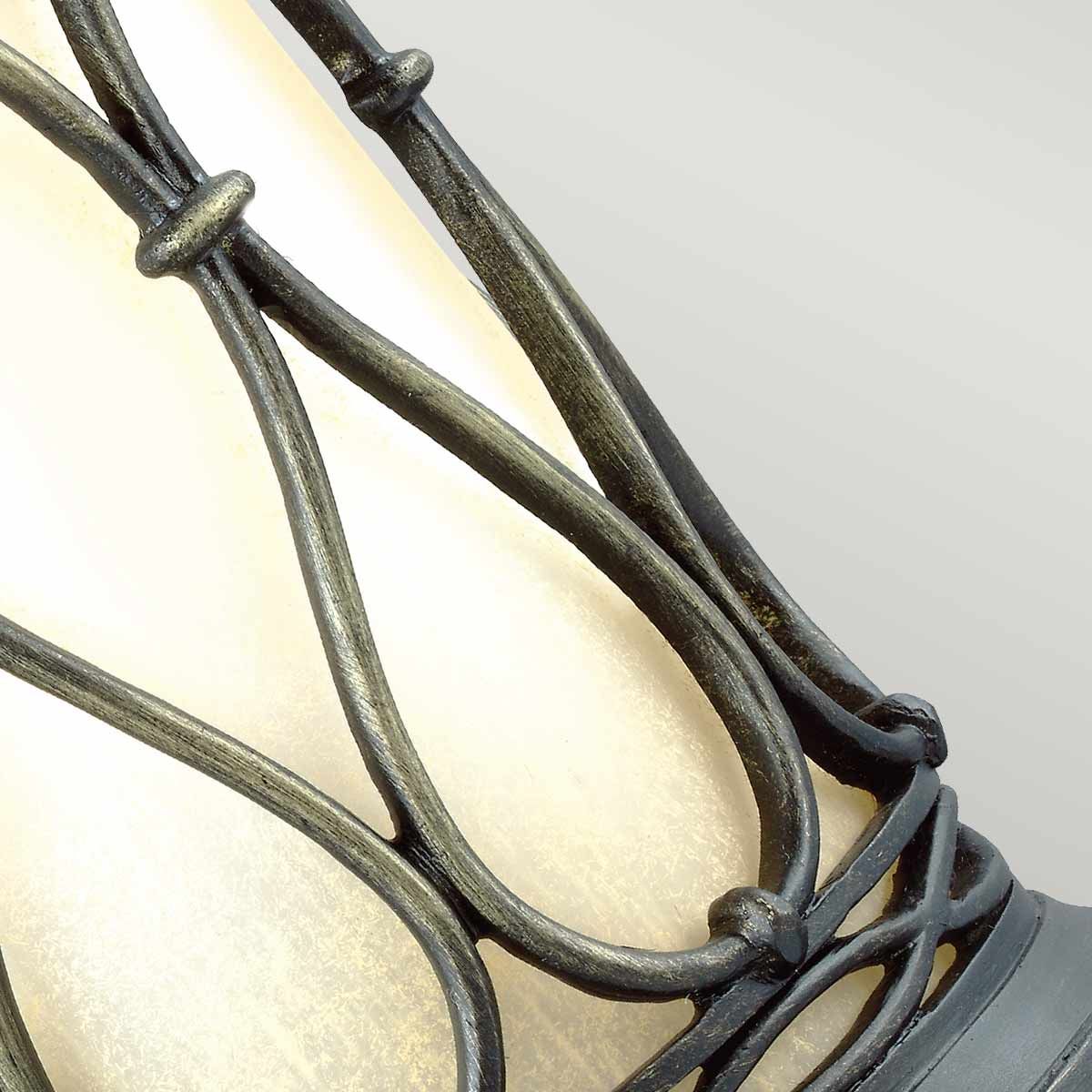 Wellfleet 1 - flammige Wandlaterne - Gealterte Bronze - Elsteadlighting - FE - WELLFLEET - S