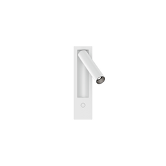 WEVER & DUCRÉ MATCH snooze Semi-Recessed 1.1 Wandeinbaulampe in Mattweiß