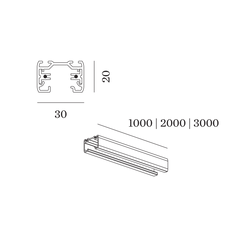 Schienen für 1-Phasen System