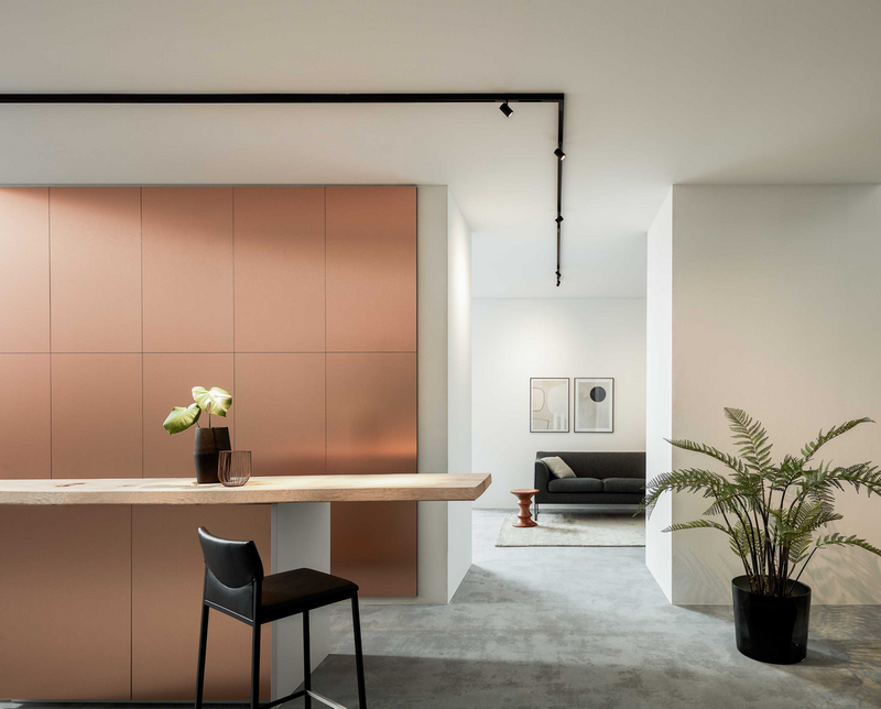 Ceno on track as a modern indoor light for a 48V track system