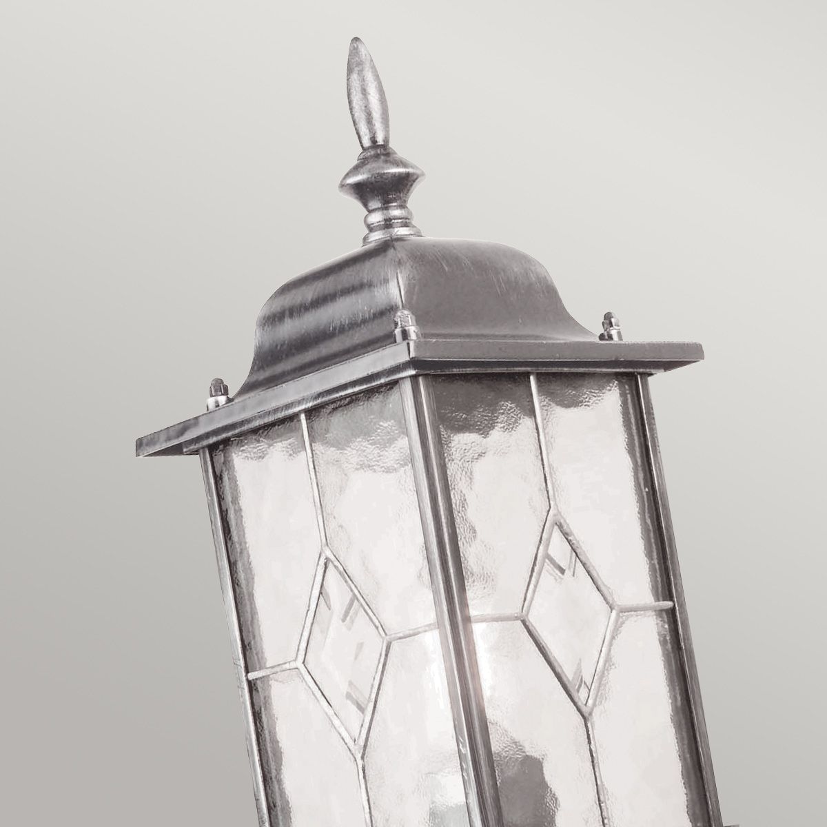 Wexford Wandlaterne mit 1 Licht, Schwarz/Silber - Elsteadlighting - WX1