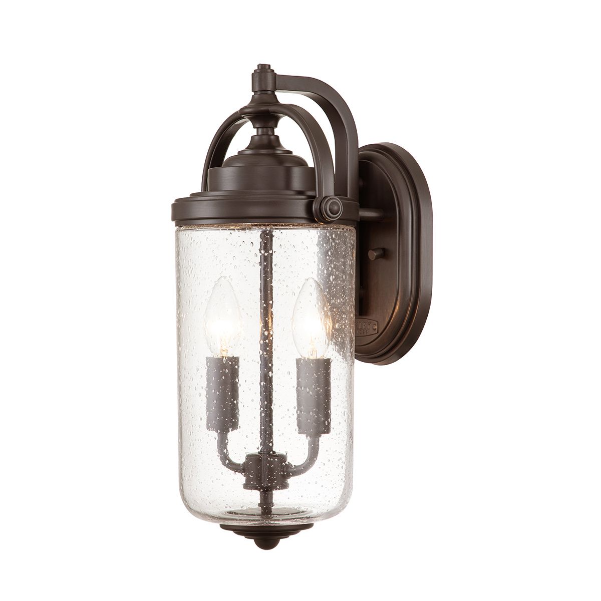 Willoughby Wandlaterne mit 2 Lichtern, geölte Bronze - Elsteadlighting - HK - WILLOUGHBY - M - OZ