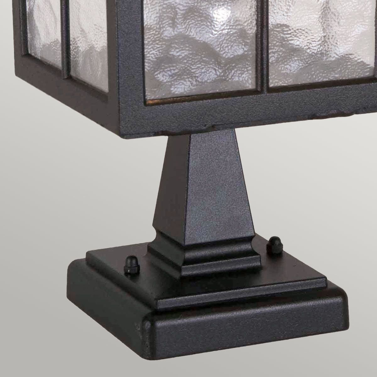 Winchester 1 - flammige Sockellaterne - Schwarz - Elsteadlighting - BL25 - BLACK