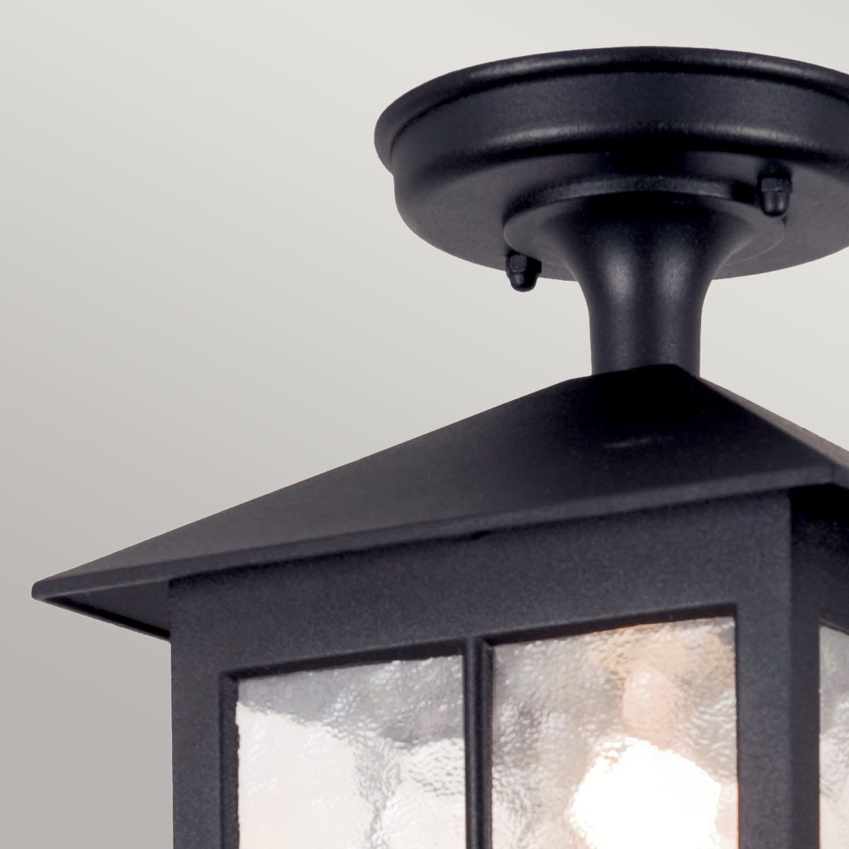 Winchester 1 - flammige Verandalaterne - Schwarz - Elsteadlighting - BL18A - BLACK
