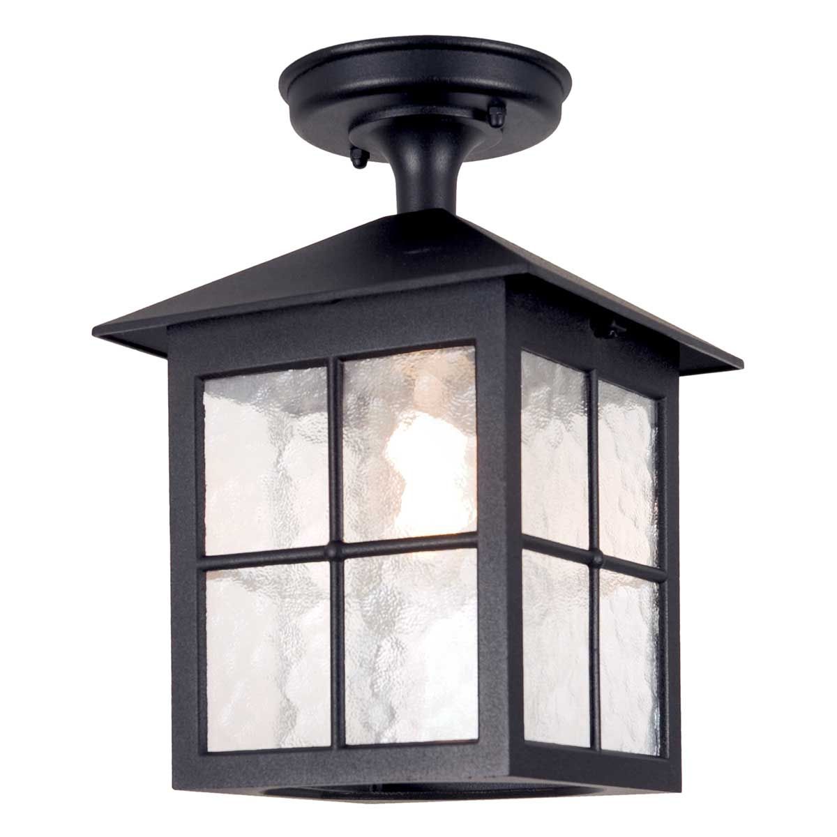 Winchester 1 - flammige Verandalaterne - Schwarz - Elsteadlighting - BL18A - BLACK