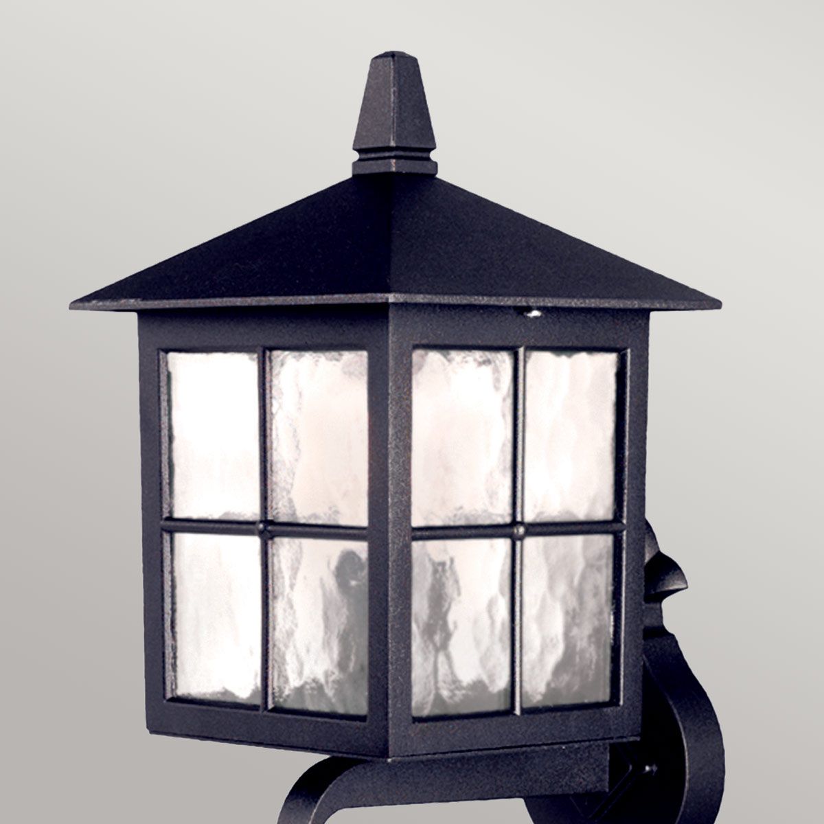Winchester 1 - flammige Wandlaterne - Schwarz - Elsteadlighting - BL17 - BLACK