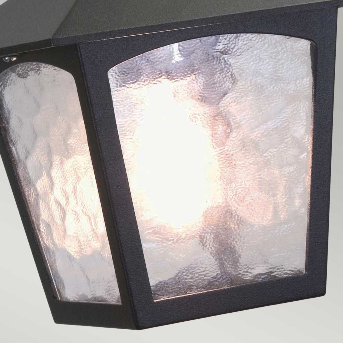 York Veranda - Kettenlaterne mit 1 Licht, Schwarz - Elsteadlighting - BL6B - BLACK