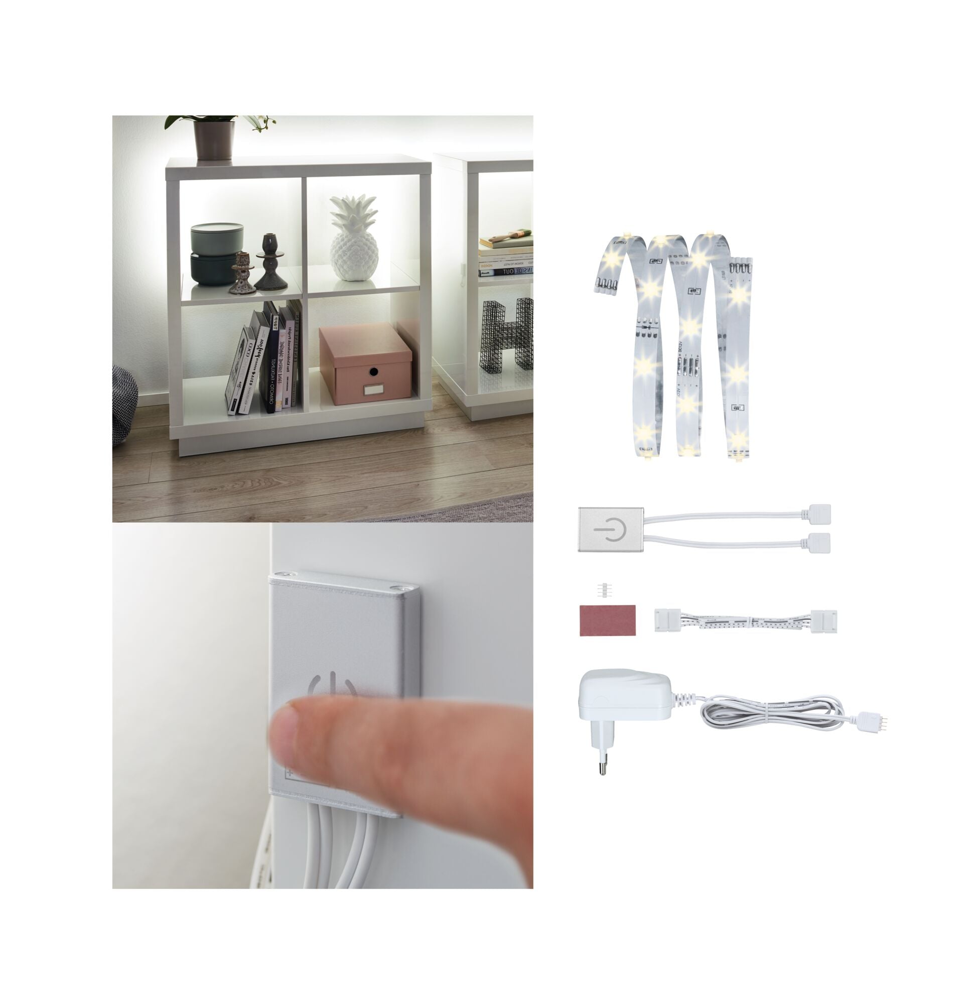 YourLED ECO Warmweiß 1m 2,4W 160lm/m 3000K 6VA - Paulmann - 70954